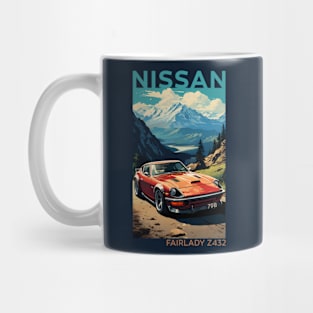 Reviving Legends: The Nissan Fairlady Z432 Homage Design Mug